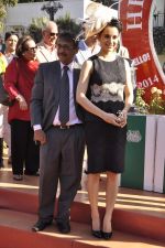 Kangana Ranaut at Hello Cup in RWITC, Mumbai on 9th Feb 2014